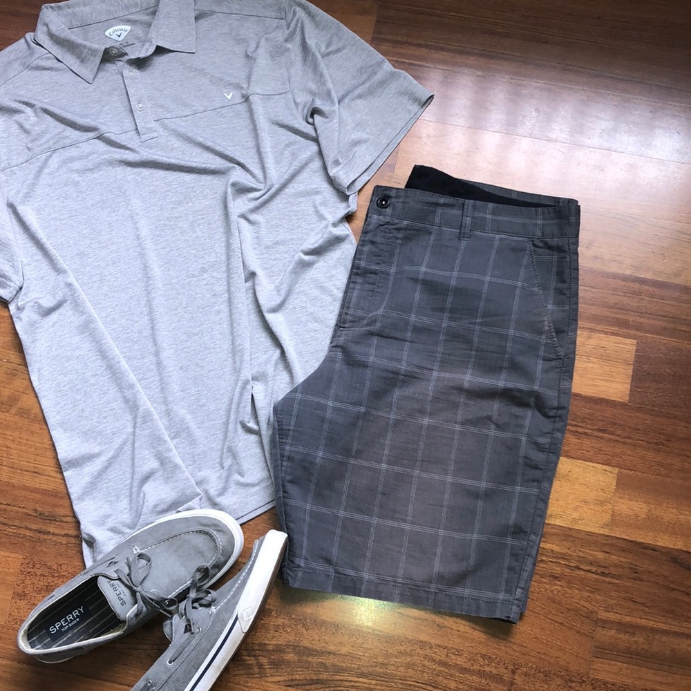 Faded Glory Men’s Plaid Shorts